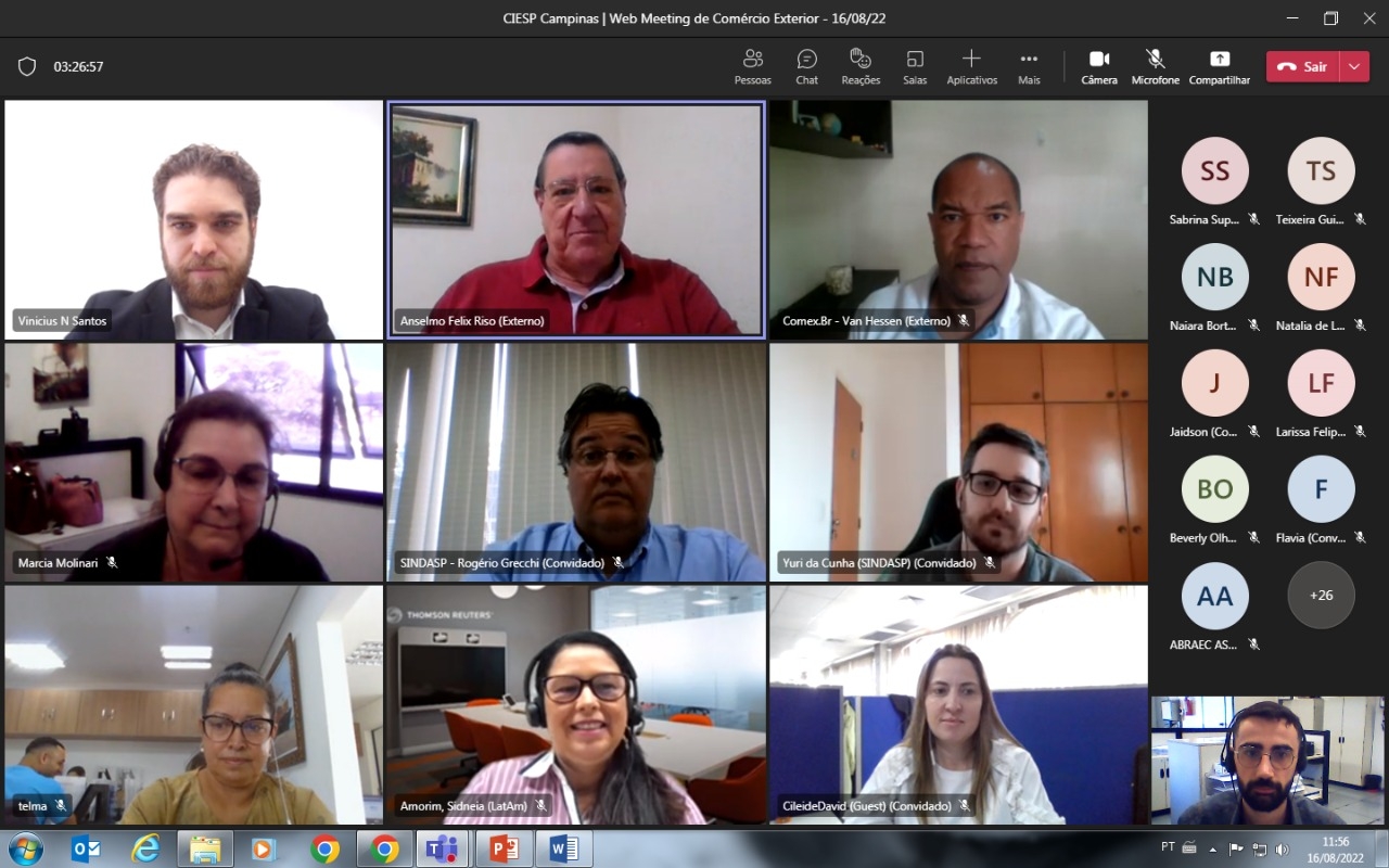 Reunião Comex -16-08-2022