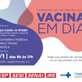 CAMPANHA DE VACINAÇÃO: TIRE AQUI AS SUAS DÚVIDAS