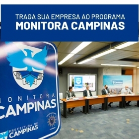 Traga sua empresa ao Programa Monitora Campinas (CIMCamp)