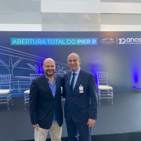 Diretor do CIESP Campinas participa da cerimônia de abertura dos 4 novos Terminais de Passageiros do Aeroporto de Viracopos