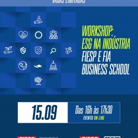Workshop: ESG na indústria FIESP e FIA Business School