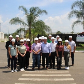 Visita à AEGEA apresenta funcionamento de uma das mais modernas estações de tratamento de esgoto do país