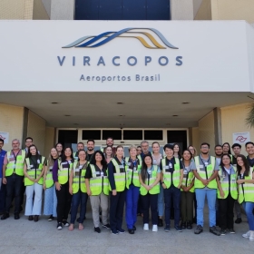 Comex realiza primeira visita de 2024 ao Aeroporto Internacional de Viracopos