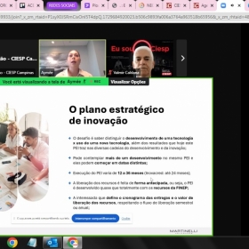 Palestra sobre inovação nas empresas aborda Lei do Bem e possibilidades de financiamento para pesquisa e desenvolvimento
