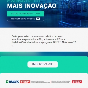 Crdito para inovao: saiba como investir em automao e tecnologia 