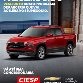  Parceria do Ciesp com a Chevrolet!